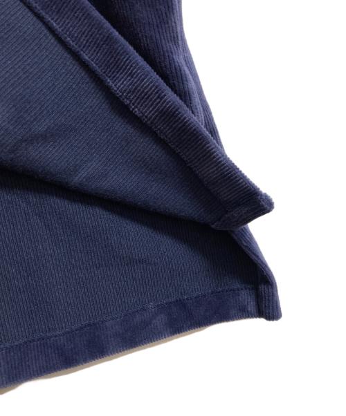 POLO RALPH LAUREN（ポロ・ラルフローレン）POLO RALPH LAUREN (ポロ・ラルフローレン) コーデュロイポロシャツ ネイビー サイズ:XLの古着・服飾アイテム