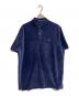POLO RALPH LAUREN（ポロ・ラルフローレン）の古着「コーデュロイポロシャツ」｜ネイビー