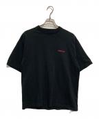 BRIEFINGブリーフィング）の古着「ロゴプリントTシャツ」｜ブラック
