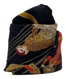 HERMES（エルメス）の古着「カレ90 シルクスカーフ」｜ブラック