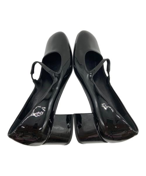 PRADA（プラダ）PRADA (プラダ) メリージェーンパテントレザーパンプス ブラック サイズ: 37 1/2の古着・服飾アイテム