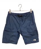 THE NORTH FACEザ ノース フェイス）の古着「ナイロンデニムクラスファイブカーゴショーツ」｜ネイビー