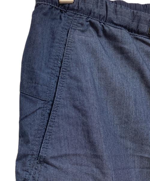 THE NORTH FACE（ザ ノース フェイス）THE NORTH FACE (ザ ノース フェイス) ナイロンデニムクラスファイブカーゴショーツ ネイビー サイズ:Mの古着・服飾アイテム