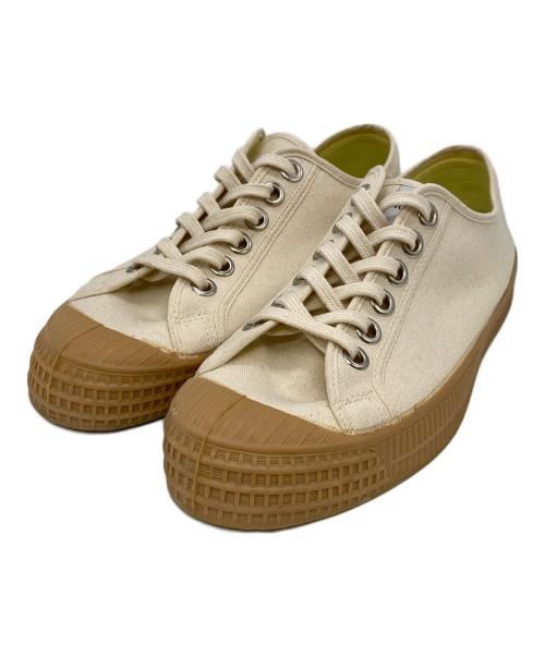 NOVESTA（ノベスタ）NOVESTA (ノベスタ) キャンバススニーカー ベージュ サイズ:41の古着・服飾アイテム