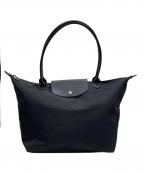 LONGCHAMPロンシャン）の古着「トートバッグ」｜ブラック