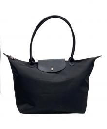 LONGCHAMP（ロンシャン）の古着「トートバッグ」｜ブラック