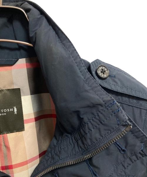MACKINTOSH LONDON（マッキントッシュ ロンドン）MACKINTOSH LONDON (マッキントッシュ ロンドン) スタンドカラージャケット ネイビー サイズ:Lの古着・服飾アイテム