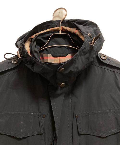 MACKINTOSH LONDON（マッキントッシュ ロンドン）MACKINTOSH LONDON (マッキントッシュ ロンドン) スタンドカラージャケット ネイビー サイズ:Lの古着・服飾アイテム