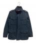 MACKINTOSH LONDON（マッキントッシュ ロンドン）の古着「スタンドカラージャケット」｜ネイビー