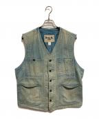 RRLダブルアールエル）の古着「ELLENGTON VEST」｜インディゴ