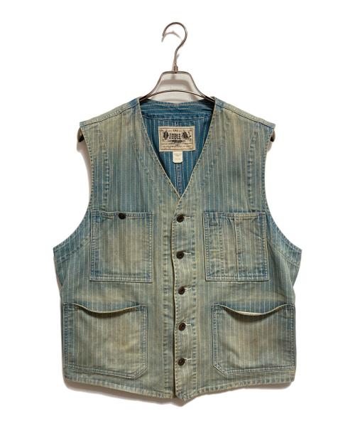 RRL（ダブルアールエル）RRL (ダブルアールエル) ELLENGTON VEST インディゴ サイズ:XLの古着・服飾アイテム