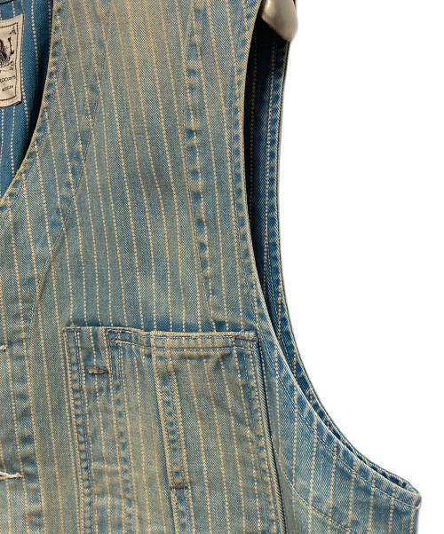 RRL（ダブルアールエル）RRL (ダブルアールエル) ELLENGTON VEST インディゴ サイズ:XLの古着・服飾アイテム
