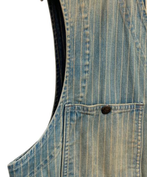 RRL（ダブルアールエル）RRL (ダブルアールエル) ELLENGTON VEST インディゴ サイズ:XLの古着・服飾アイテム