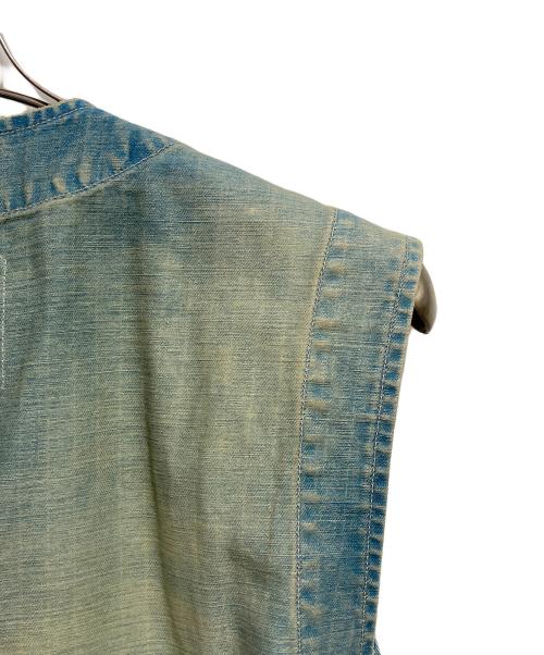 RRL（ダブルアールエル）RRL (ダブルアールエル) ELLENGTON VEST インディゴ サイズ:XLの古着・服飾アイテム