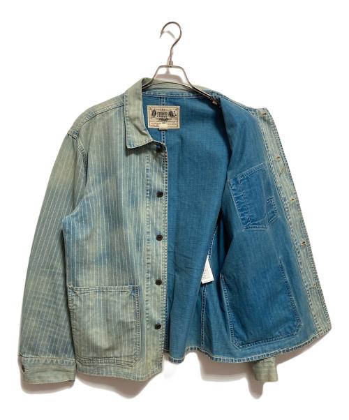 RRL（ダブルアールエル）RRL (ダブルアールエル) MECHANIC CHORE JACKET / メカニック・チョアジャケット インディゴ サイズ:XLの古着・服飾アイテム