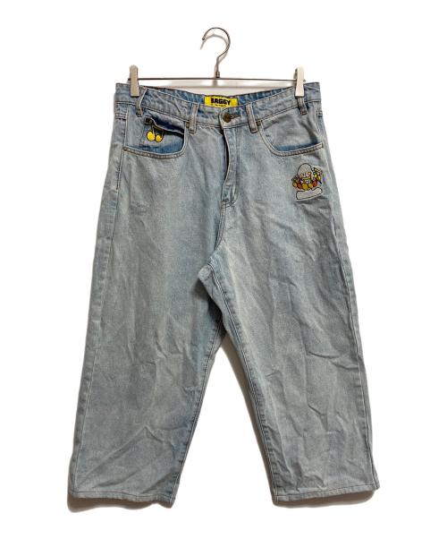 butter（バター）Butter (バター) バギーデニムパンツ インディゴ サイズ:76cm (W30)の古着・服飾アイテム