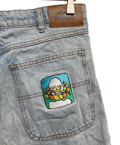butter（バター）Butter (バター) バギーデニムパンツ インディゴ サイズ:76cm (W30)の古着・服飾アイテム