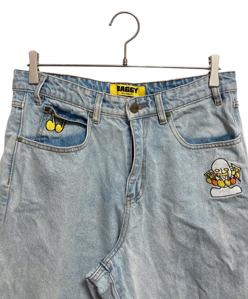 butter（バター）Butter (バター) バギーデニムパンツ インディゴ サイズ:76cm (W30)の古着・服飾アイテム