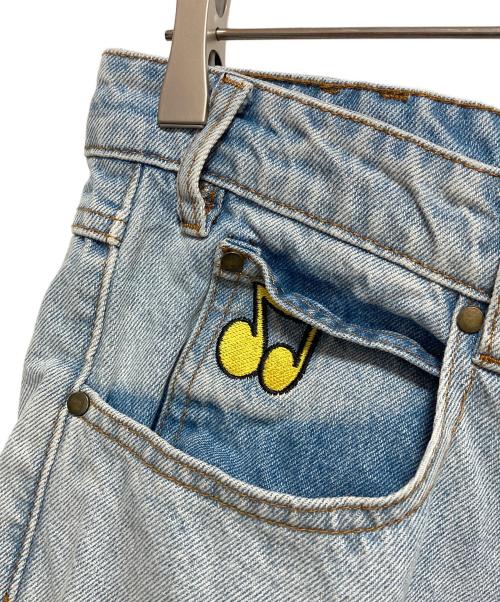 butter（バター）Butter (バター) バギーデニムパンツ インディゴ サイズ:76cm (W30)の古着・服飾アイテム