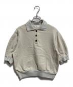 soyy.ソイ）の古着「ポロスウェット」｜ベージュ
