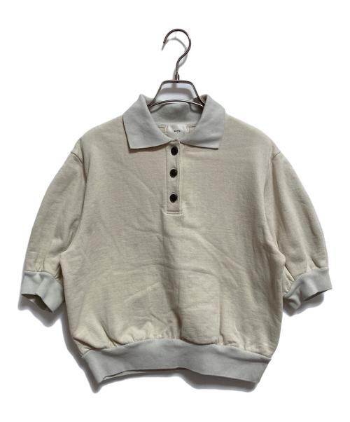 soyy.（ソイ）soyy. (ソイ) ポロスウェット ベージュ サイズ:FREEの古着・服飾アイテム