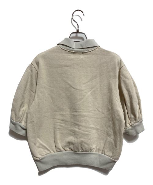 soyy.（ソイ）soyy. (ソイ) ポロスウェット ベージュ サイズ:FREEの古着・服飾アイテム