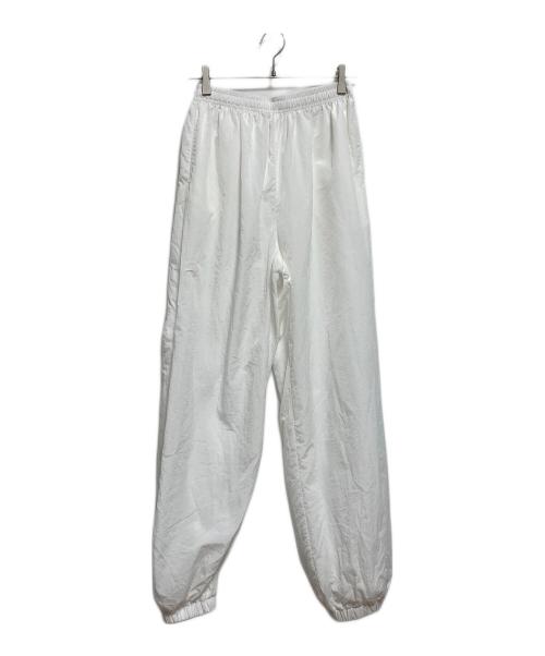 anuke（アンヌーク）anuke (アンヌーク) Nylon Volume Pants ホワイト サイズ:S(36)の古着・服飾アイテム