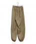 anuke (アンヌーク) Nylon Volume Pants ベージュ サイズ:S(36)：5000円