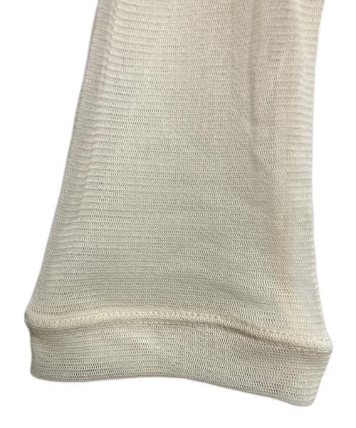 TODAYFUL（トゥデイフル）TODAYFUL (トゥデイフル) Asymmetry Mesh Tops アイボリー サイズ:FREEの古着・服飾アイテム