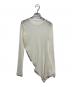 TODAYFUL（トゥデイフル）の古着「Asymmetry Mesh Tops」｜アイボリー
