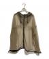 anuke（アンヌーク）の古着「anuke tull zip blouzon」｜ベージュ