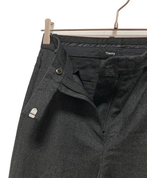 theory（セオリー）theory (セオリー) Sleek Flannel HW Taper Pant W J グレー サイズ:XX0の古着・服飾アイテム