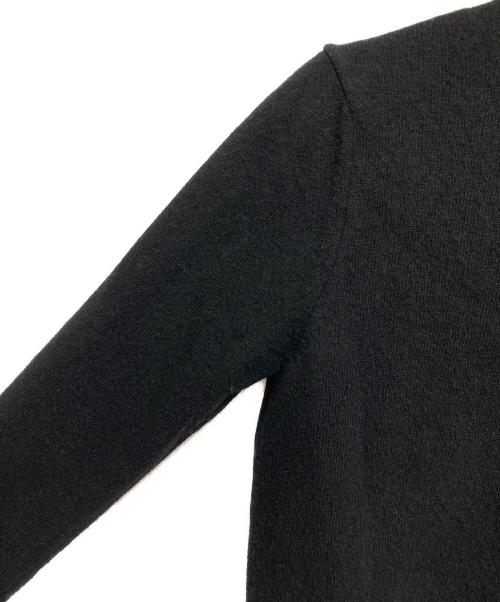 PLAY COMME des GARCONS（プレイコムデギャルソン）PLAY COMME des GARCONS (プレイコムデギャルソン) ハートロゴ ワッペン カーディガン ブラック サイズ:Sの古着・服飾アイテム