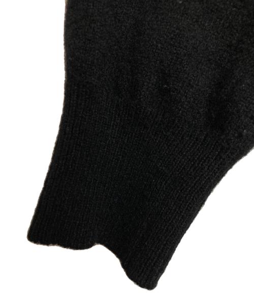 PLAY COMME des GARCONS（プレイコムデギャルソン）PLAY COMME des GARCONS (プレイコムデギャルソン) ハートロゴ ワッペン カーディガン ブラック サイズ:Sの古着・服飾アイテム