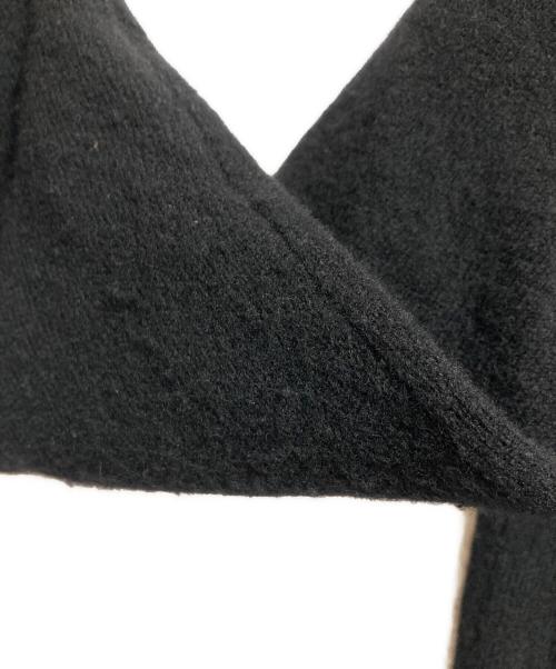 PLAY COMME des GARCONS（プレイコムデギャルソン）PLAY COMME des GARCONS (プレイコムデギャルソン) ハートロゴ ワッペン カーディガン ブラック サイズ:Sの古着・服飾アイテム