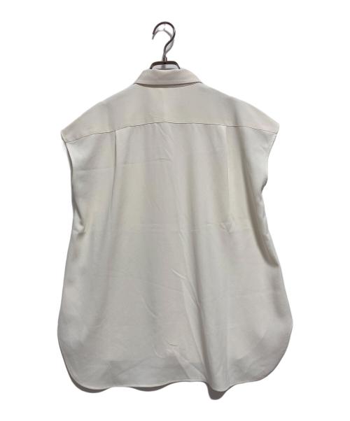SOEJU（ソージュ）SOEJU (ソージュ) ヴィンテージサテンシャツ アイボリー サイズ:Mの古着・服飾アイテム