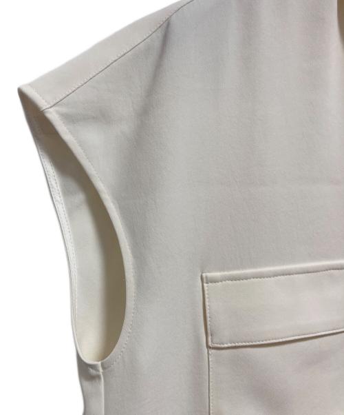 SOEJU（ソージュ）SOEJU (ソージュ) ヴィンテージサテンシャツ アイボリー サイズ:Mの古着・服飾アイテム
