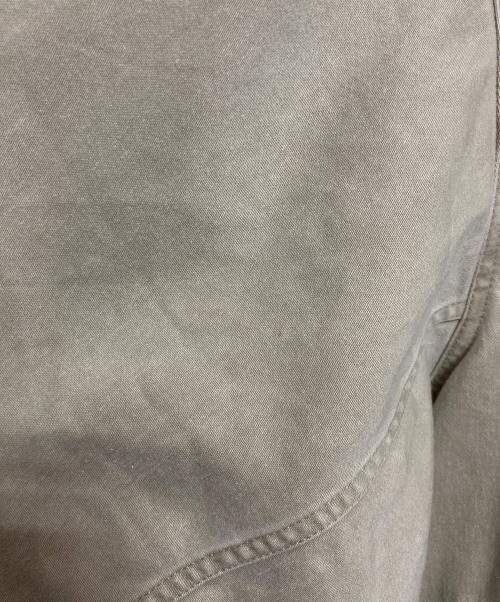 MIHARA YASUHIRO（ミハラヤスヒロ）MIHARA YASUHIRO (ミハラヤスヒロ) Front Back Combined Zip-up Jacket ベージュ×オリーブ サイズ:40の古着・服飾アイテム