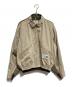 MIHARA YASUHIRO（ミハラヤスヒロ）の古着「Front Back Combined Zip-up Jacket」｜ベージュ×オリーブ