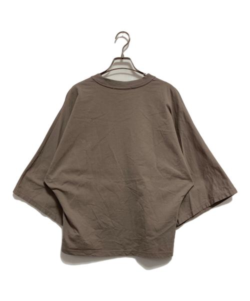 Curensology（カレンソロジー）Curensology (カレンソロジー) ドルマンナローTシャツ グレー サイズ:FREEの古着・服飾アイテム
