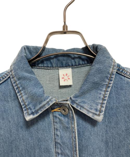 BEARDSLEY（ビアズリー）BEARDSLEY (ビアズリー) 袖リブGジャン インディゴ サイズ:1の古着・服飾アイテム