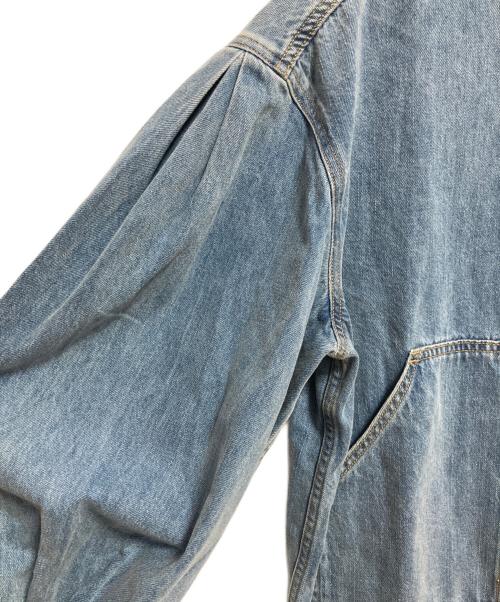 BEARDSLEY（ビアズリー）BEARDSLEY (ビアズリー) 袖リブGジャン インディゴ サイズ:1の古着・服飾アイテム
