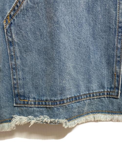 BEARDSLEY（ビアズリー）BEARDSLEY (ビアズリー) 袖リブGジャン インディゴ サイズ:1の古着・服飾アイテム