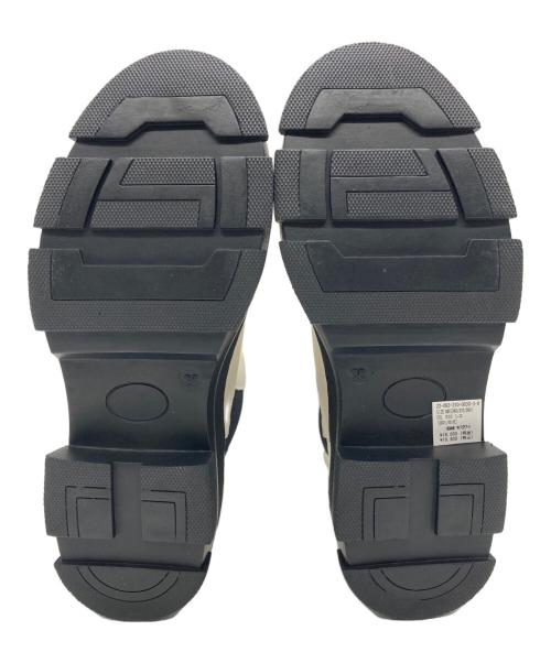 Spick and Span（スピック＆スパン）Spick and Span (スピック＆スパン) REMMEサイドゴアブーツ ベージュ×ブラック サイズ:38の古着・服飾アイテム