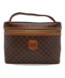 CELINE（セリーヌ）の古着「マカダム バニティバッグ」｜ブラウン