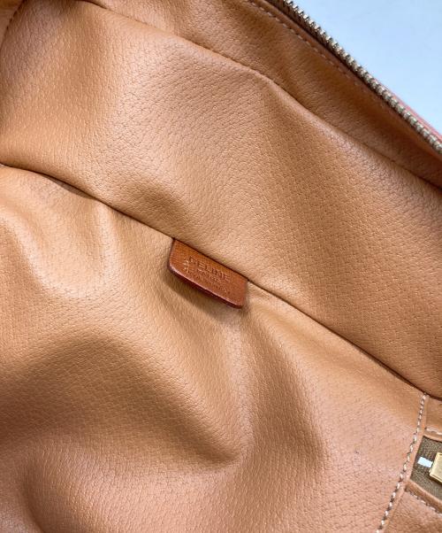 CELINE（セリーヌ）CELINE (セリーヌ) マカダム バニティバッグ ブラウンの古着・服飾アイテム