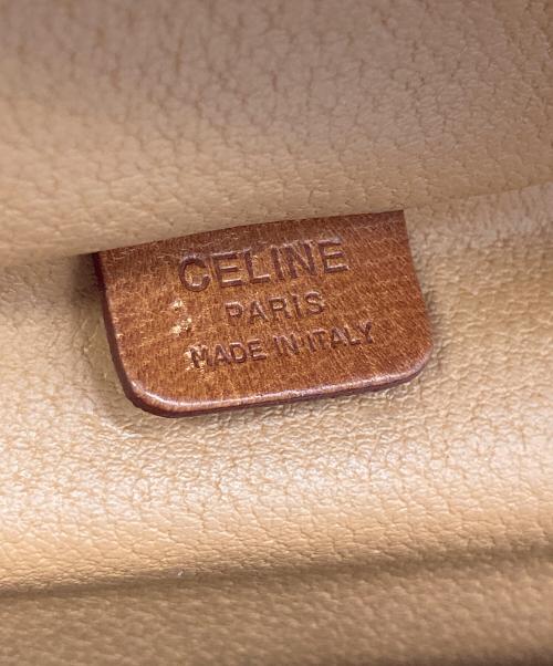 CELINE（セリーヌ）CELINE (セリーヌ) マカダム バニティバッグ ブラウンの古着・服飾アイテム