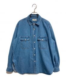JOURNAL STANDARD relume（ジャーナルスタンダード レリューム）の古着「9oz デニムワークシャツ」｜ブルー