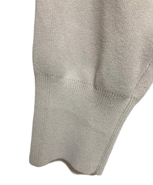 PLST（プラステ）PLST (プラステ) UVカット レーヨンブレンド メタルボタンカーディガン グレー サイズ:Sの古着・服飾アイテム