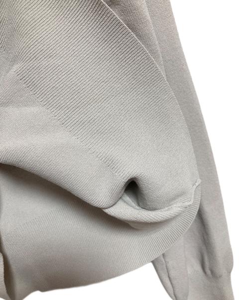 PLST（プラステ）PLST (プラステ) UVカット レーヨンブレンド メタルボタンカーディガン グレー サイズ:Sの古着・服飾アイテム